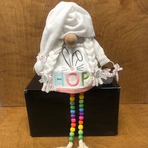 Easter Bunny Gnome Pastels Beads Legs
